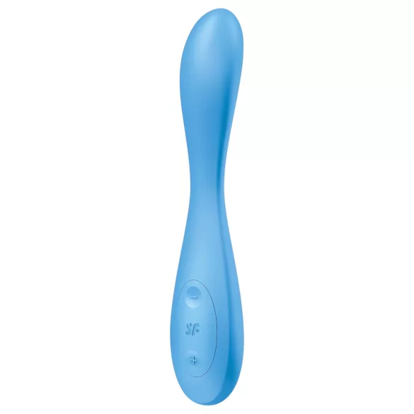 Satisfyer G-spot Flex 4 - vibrator za G-točku s upravljanjem putem aplikacije (tirkizni)