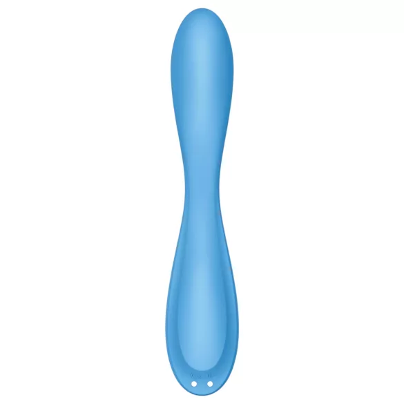 Satisfyer G-spot Flex 4 - vibrator za G-točku s upravljanjem putem aplikacije (tirkizni)
