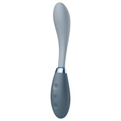   Satisfyer - Vibrator za G-točku s baterijom - G-Spot Flex 3 - siva