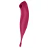 Satisfyer Twirling Pro - vibrator za klitoris s upravljanjem putem aplikacije (crveni)