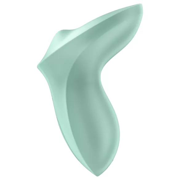 Satisfyer Exciterrr - vibrator za klitoris s rotirajućim kuglicama - zeleni