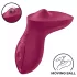Satisfyer Exciterrr - vibrator za klitoris s rotirajućim kuglicama - crveni