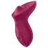 Satisfyer Exciterrr - vibrator za klitoris s rotirajućim kuglicama - crveni