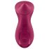 Satisfyer Exciterrr - rotirajući vibrirajući masažer klitorisa (crveni)