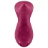 Satisfyer Exciterrr - vibrator za klitoris s rotirajućim kuglicama - crveni
