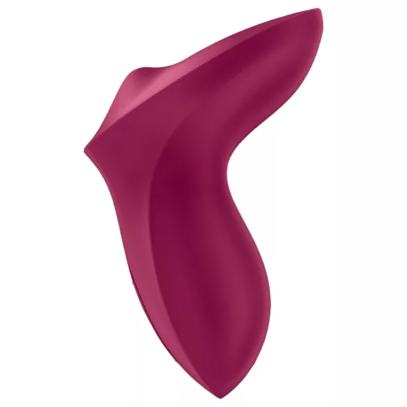 Satisfyer Exciterrr - vibrator za klitoris s rotirajućim kuglicama - crveni