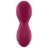 Satisfyer Exciterrr - vibrator za klitoris s rotirajućim kuglicama - crveni