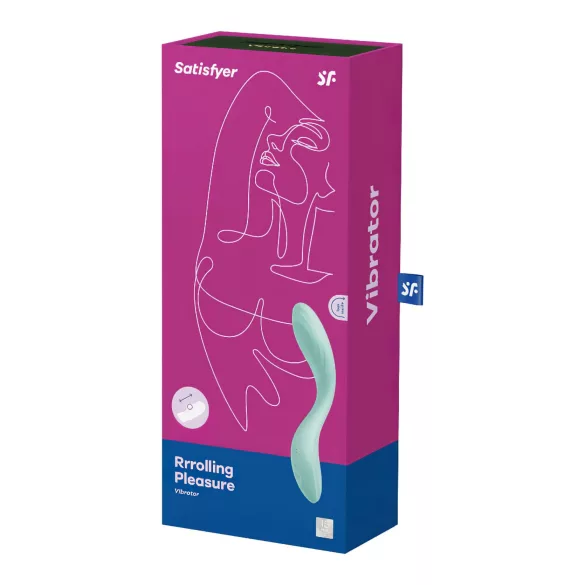 Satisfyer Rrrolling - G-točka vibrator s pokretnim kuglicama - menta