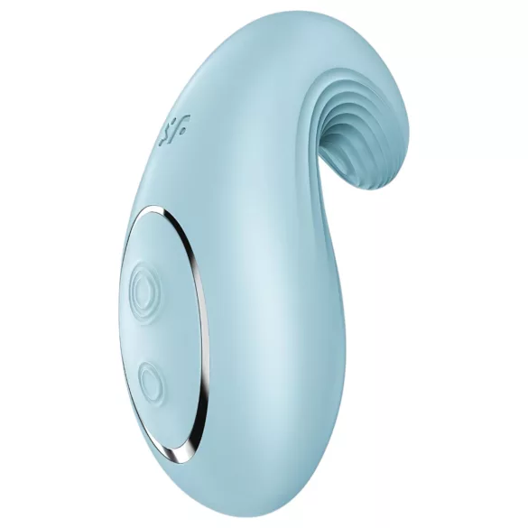 Satisfyer Dipping Delight - vibrátor za klitoris na punjenje - plavi