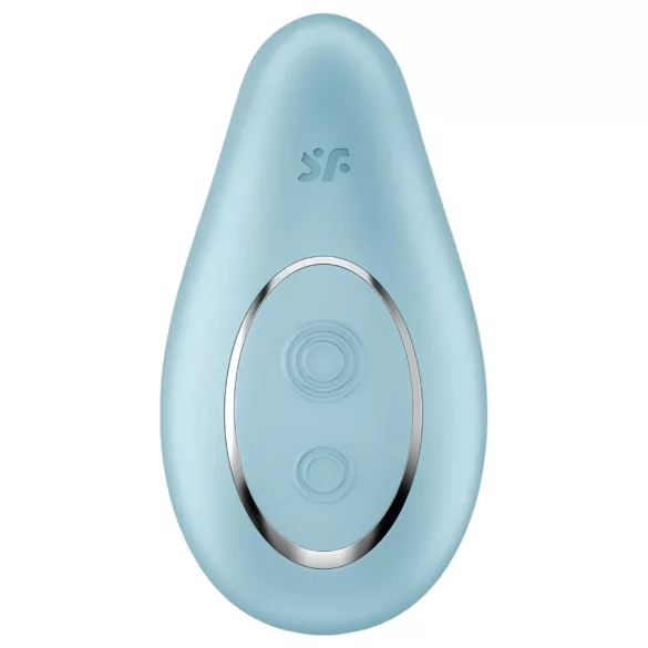 Satisfyer Dipping Delight - vibrátor za klitoris na punjenje - plavi
