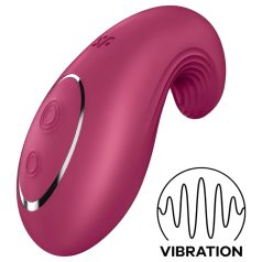   Satisfyer Dipping Delight - vibrator za klitoris s punjivom baterijom - crveni