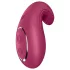 Satisfyer Dipping Delight - vibrator za klitoris s punjivom baterijom - crveni