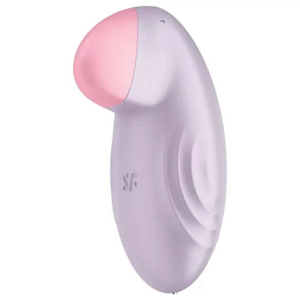 Satisfyer Tropical Tip - vibrator za klitoris s upravljanjem putem aplikacije (ljubičasti)