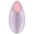 Satisfyer Tropical Tip - vibrator za klitoris s upravljanjem putem aplikacije (ljubičasti)