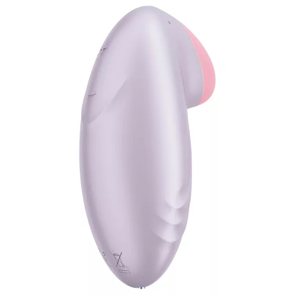 Satisfyer Tropical Tip - vibrator za klitoris s upravljanjem putem aplikacije (ljubičasti)