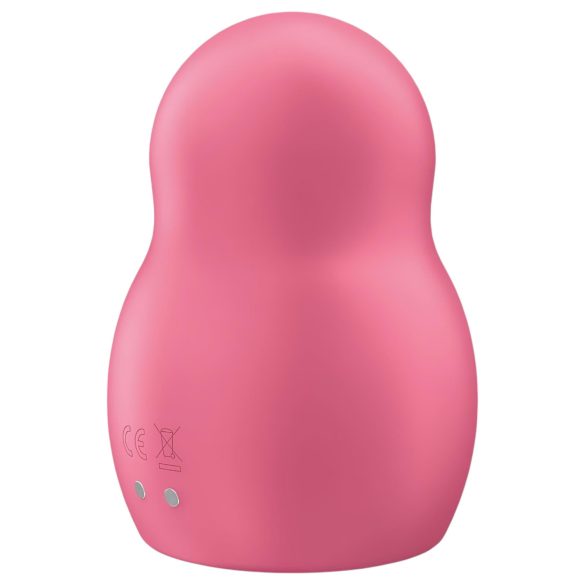 Satisfyer Pro To Go 1 - stimulator klitorisa na zračne valove - punjivi - crveni