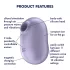 Satisfyer Pro To Go 2 - vibrator za klitoris s pulsirajućim zrakom