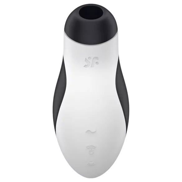 Satisfyer Orca - vodootporni stimulator klitorisa na zračne valove - crno-bijeli