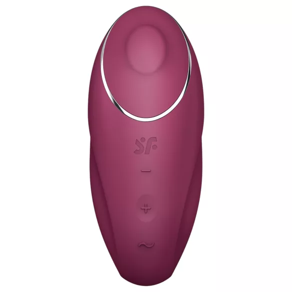 Satisfyer Tap & Climax 1 - vibrator i stimulator klitorisa 2u1 - crveni