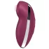 Satisfyer Tap & Climax 2 - vibrator i stimulator klitorisa 2u1 - crvena