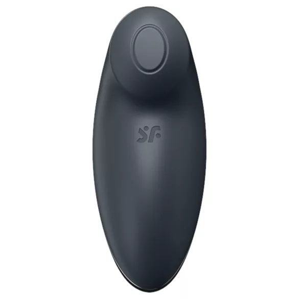 Satisfyer Tap & Climax 2 - vibrator za klitoris 2u1 - sivi