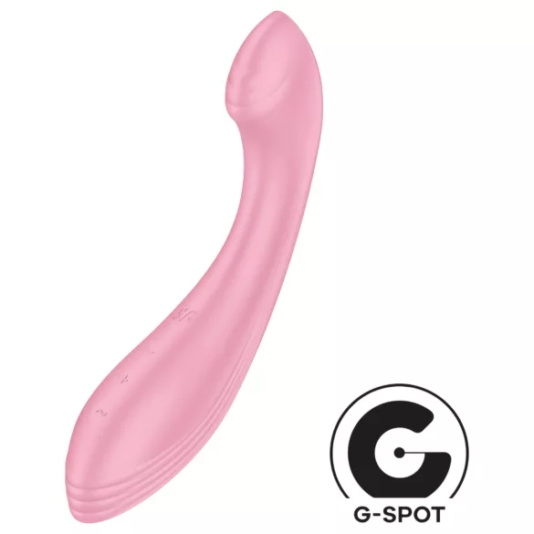 Satisfyer G-Force - G-točka vibrator na punjenje - vodootporan silikon ružičasti