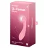 Satisfyer G-Force - G-točka vibrator na punjenje - vodootporan silikon ružičasti