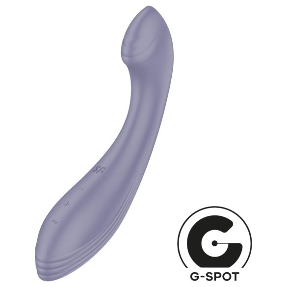 Satisfyer G-Force - vibrator za G-točku - punjivi, vodootporan - ljubičasti