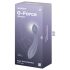 Satisfyer G-Force - vibrator za G-točku - punjivi, vodootporan - ljubičasti
