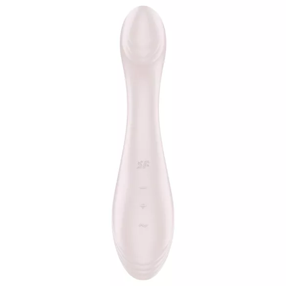 Satisfyer G-Force - G-točka vibrator na baterije - vodootporan silikon bež
