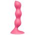 Satisfyer Triple Ball-R - kugličasti analni vibrator (crveni)