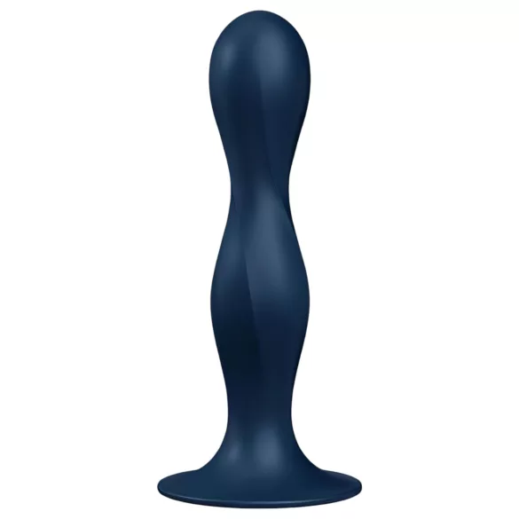 Satisfyer Double Ball-R - vaginalne kuglice s utezima - silikon plave boje