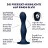 Satisfyer Double Ball-R - vaginalne kuglice s utezima - silikon plave boje