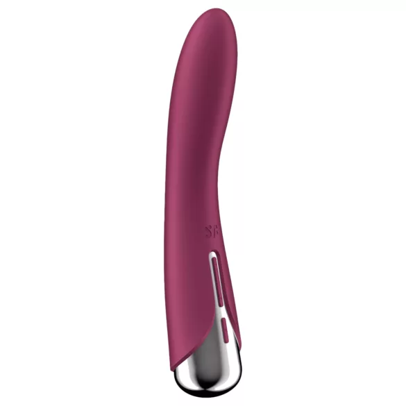 Satisfyer - G točka vibrator s rotirajućom glavom - crvena