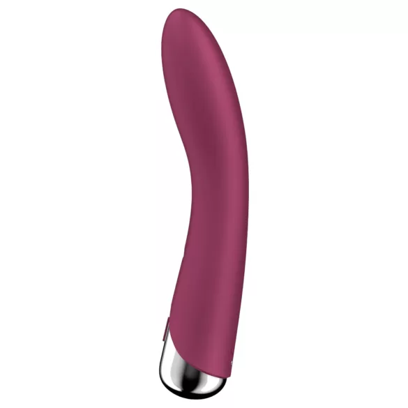 Satisfyer - G točka vibrator s rotirajućom glavom - crvena