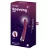 Satisfyer - G točka vibrator s rotirajućom glavom - crvena