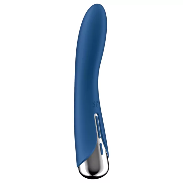 Satisfyer - G-točka vibrator s rotirajućom glavom - plavi