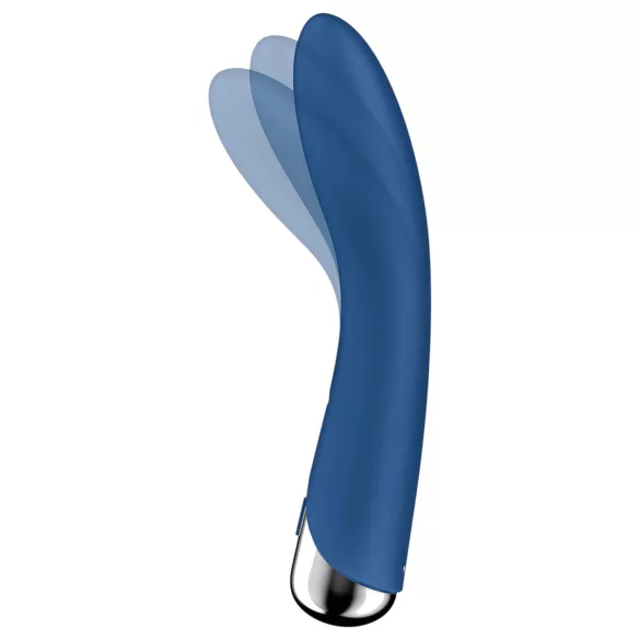 Satisfyer - G-točka vibrator s rotirajućom glavom - plavi