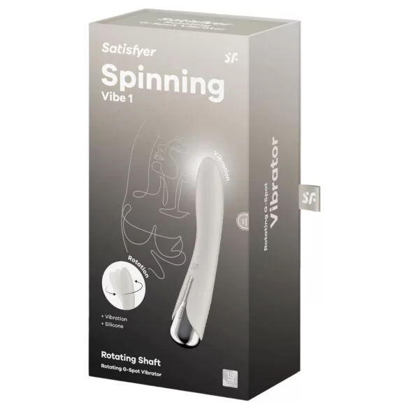 Satisfyer - G točka vibrator s rotirajućom glavom - bež