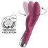 Satisfyer Spinning Rabbit 1 - rotirajući vibrator s klitoralnim nastavkom