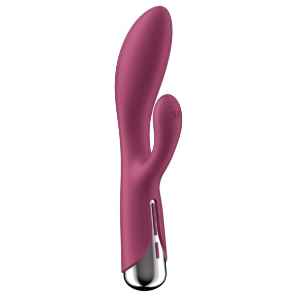 Satisfyer Spinning Rabbit 1 - rotirajući vibrator s klitoralnim nastavkom