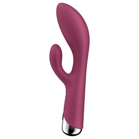 Satisfyer Spinning Rabbit 1 - rotirajući vibrator s klitoralnim nastavkom
