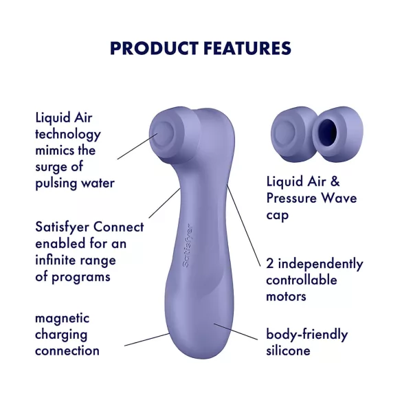 Satisfyer Pro 2 Gen3 - pametni stimulator klitorisa s valovima zraka