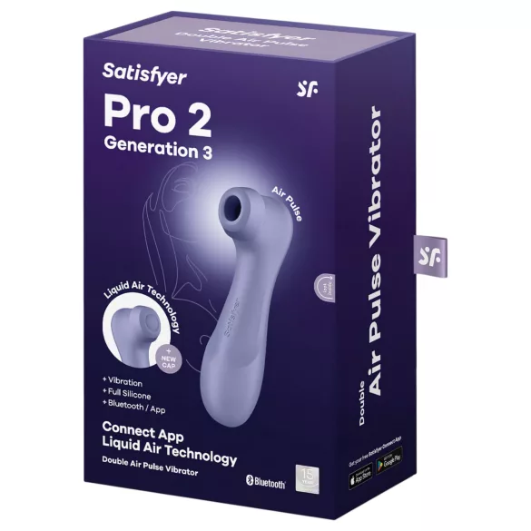 Satisfyer Pro 2 Gen3 - pametni stimulator klitorisa s valovima zraka