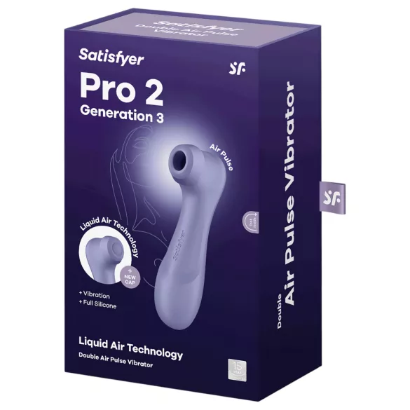 Satisfyer Pro 2 Gen3 - stimulátor klitorisa na zračne valove - punjivi