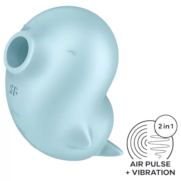 Satisfyer Sassy Seal - stimulator klitorisa na zračne valove - tirkiz