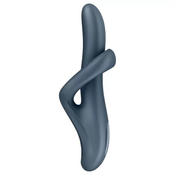 Satisfyer Heat Flex 4 - vibrator s grijačem za klitoris - sivi