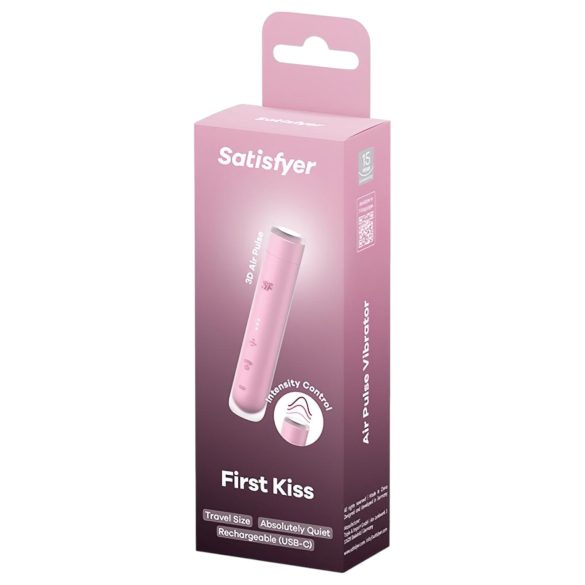 Satisfyer First Kiss - stimulator klitorisa s valovima zraka (rozi)