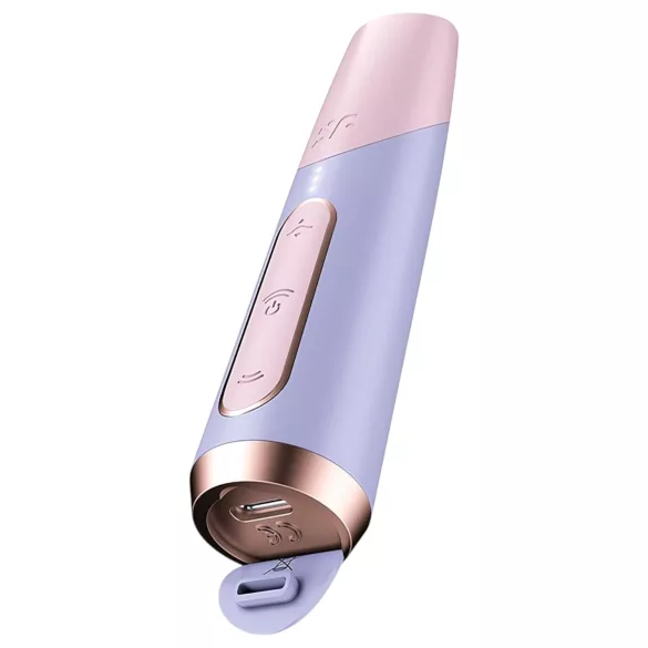 Satisfyer Bold Kiss - vibrator s valovima zraka za klitoris - ružičasti