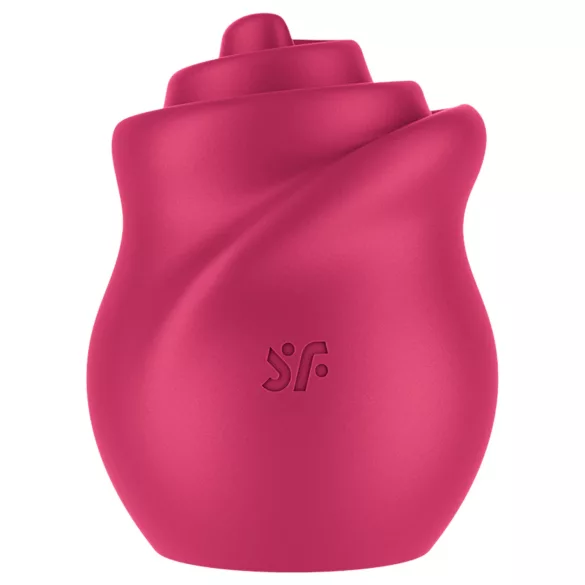 Satisfyer Tongue Twister - vibrator za klitoris s rotirajućim jezikom - silikon